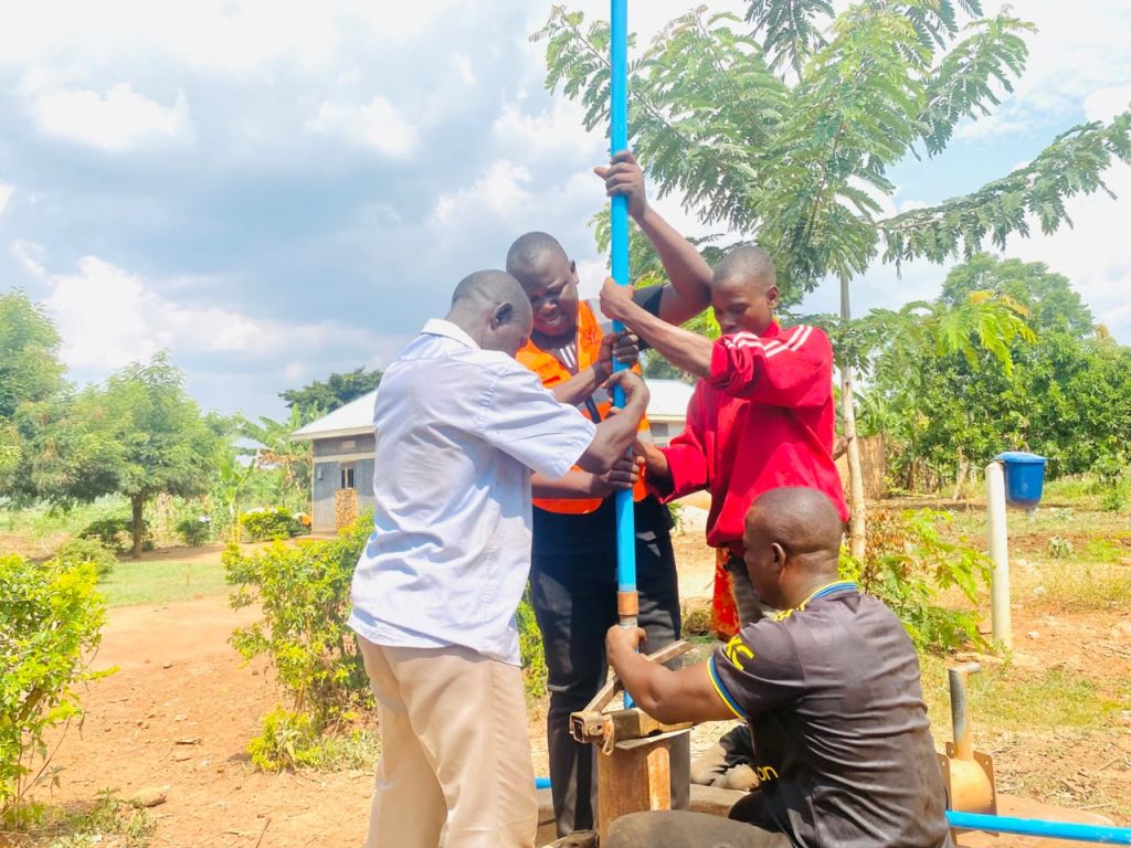 furaha team restoring a well