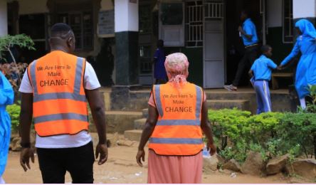 Furaha Foundation community outreach visit at Bukoyo Secondary School